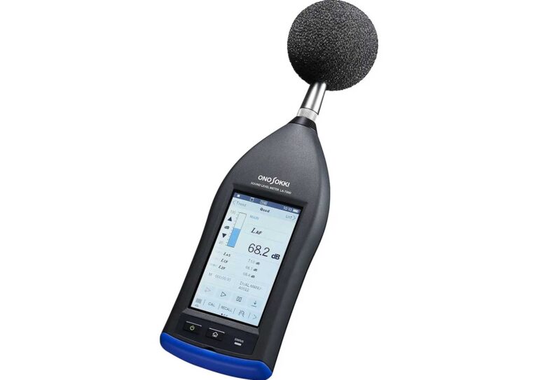 ONO SOKKI LA-7200 Sound Level Meter (Class 2), 10 Hz to 8 kHz