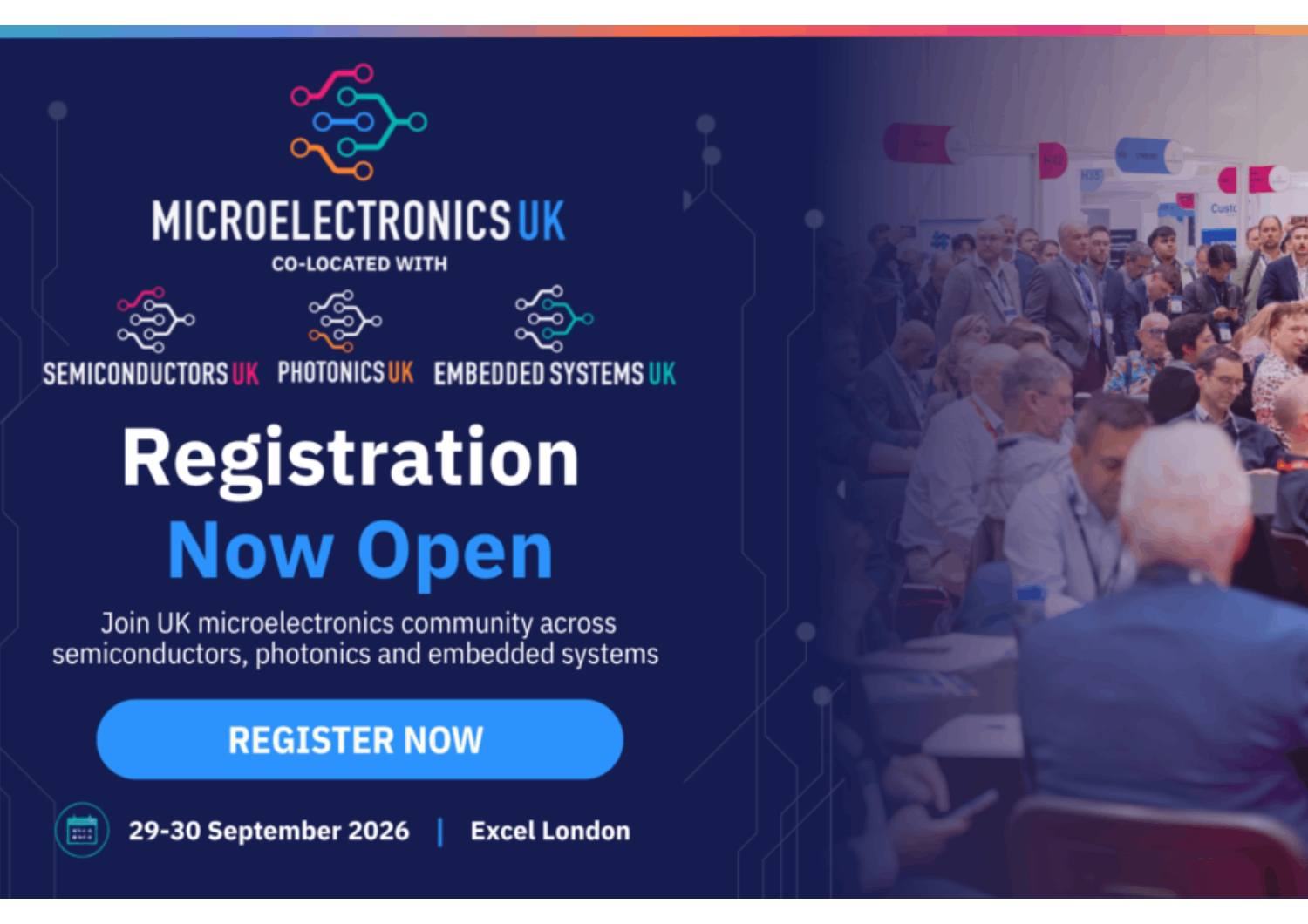 Image of Landscape exhibitor announcement microelectronics telonicuk