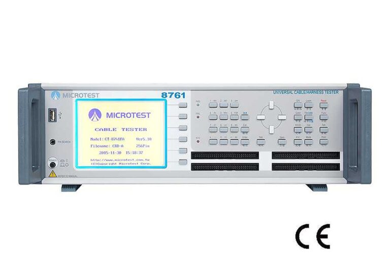 Combine continuity, connection, insulation and component checks in one bench instrument. Choose 64, 128 or 256 test points and the Hipot capability required for your assembly.