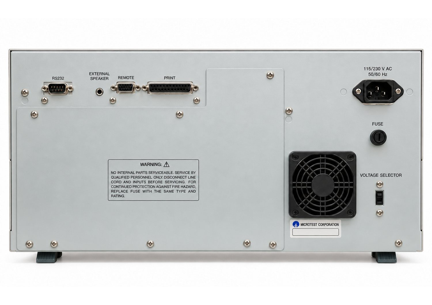 Image of Microtest k chassis rear telonicuk