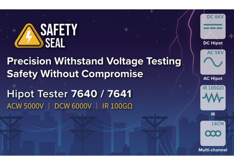 Perform AC hi-pot, DC hi-pot and insulation-resistance testing from one platform.
