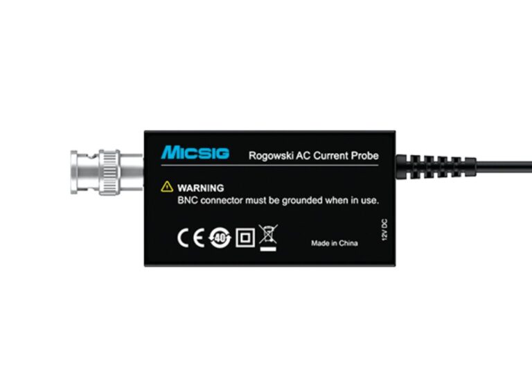 Standard BNC interface to use on any oscilloscope.