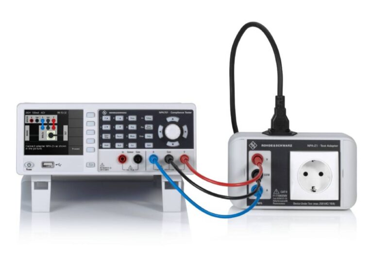 All tests conducted with our compliance testers adhere strictly to the following standards:<br />
<br />
<ul><li>IEC62301: standby power consumption</li><br />
<li>EN50564: standby power consumption</li><br />
<li>EN61000-3-2: harmonic currents for EMC, CE approval</li></ul><br />
<br />
<br />
<br />
A user-friendly step-by-step wizard helps throughout the measurement process by automatically configuring the necessary instrument parameters. This approach minimizes potential measurement errors and ensures quick access to results. No prior familiarity with the aforementioned standards is required. Upon completion of testing, the system generates verification reports, eliminating the need for an external PC