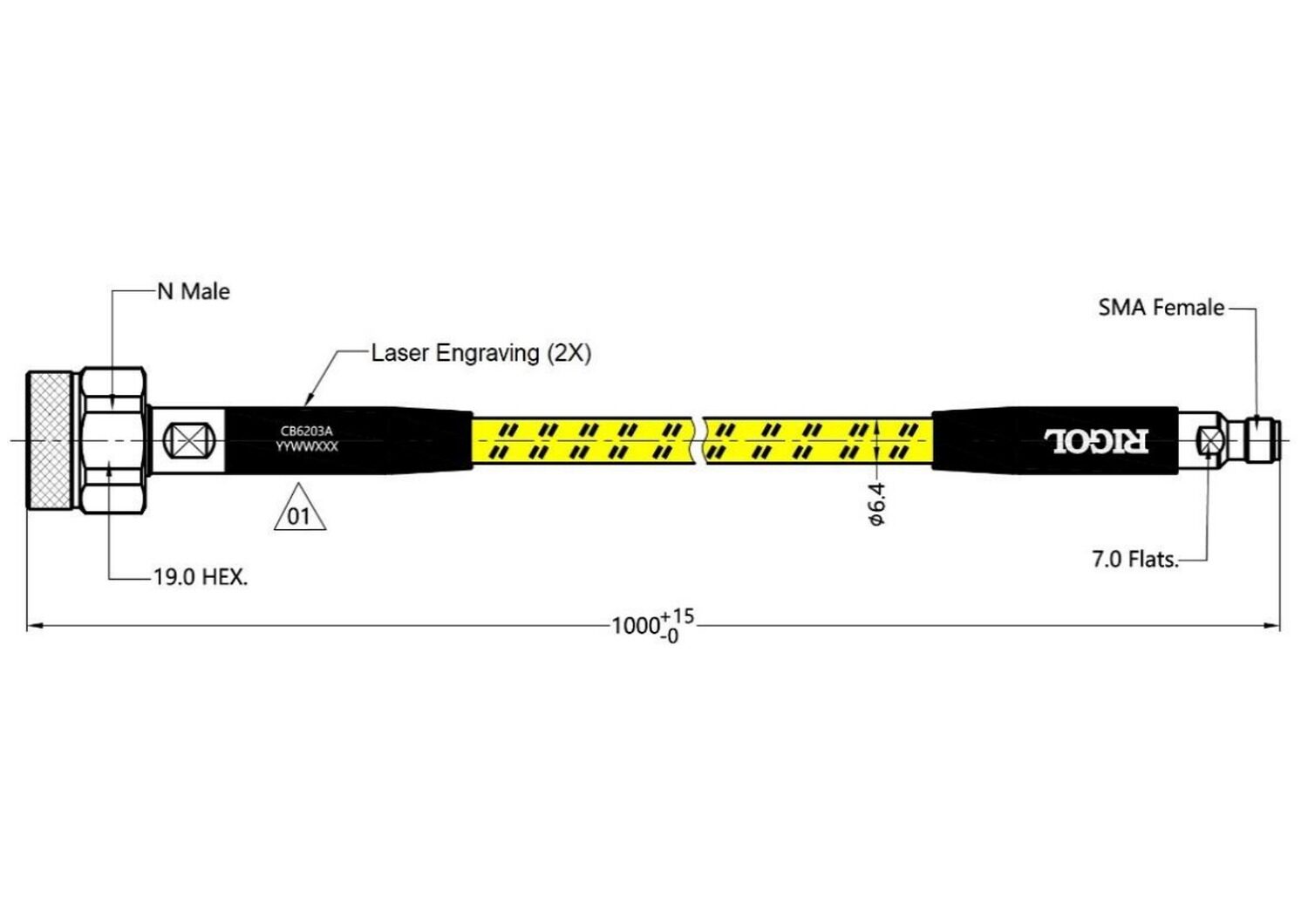Image of Rigol cb6203a telonicuk