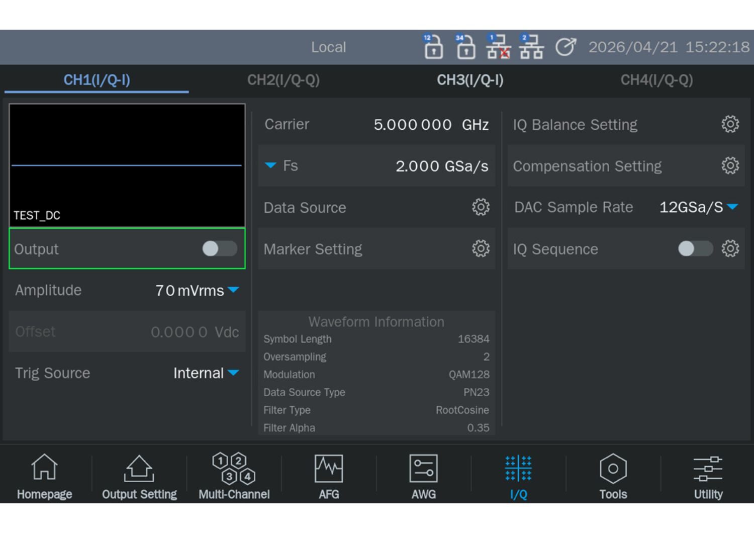 Siglent SDG8000-IQ Software Option for SDG8000A