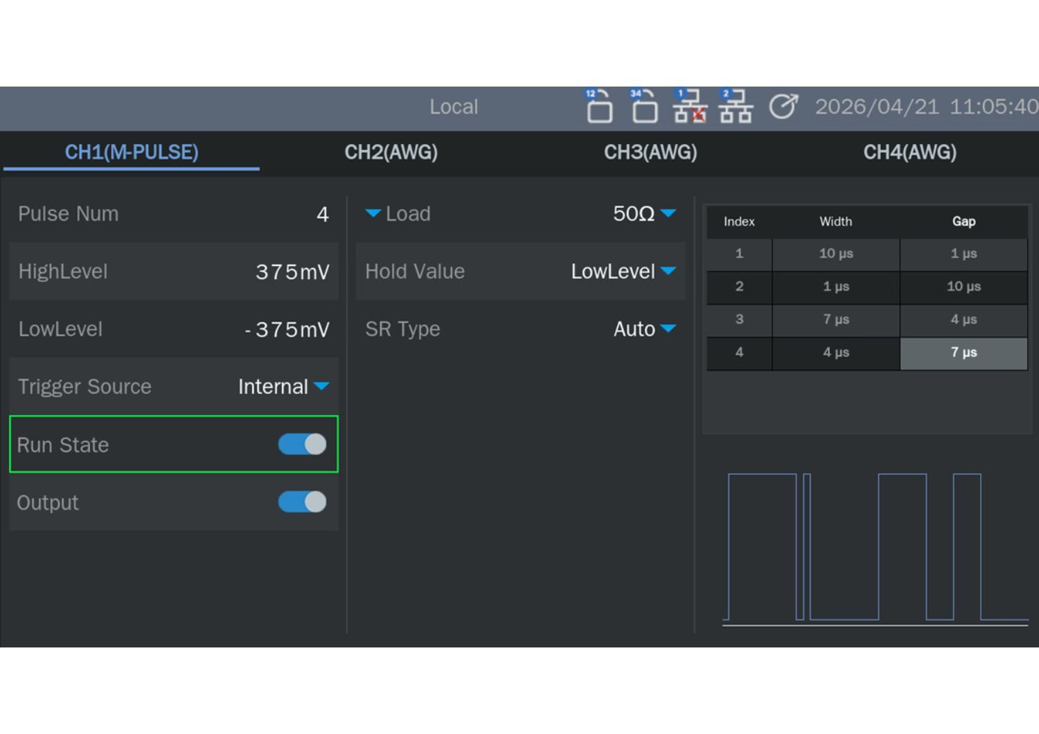 Siglent SDG8000-MTONENL Software Option for SDG8000A
