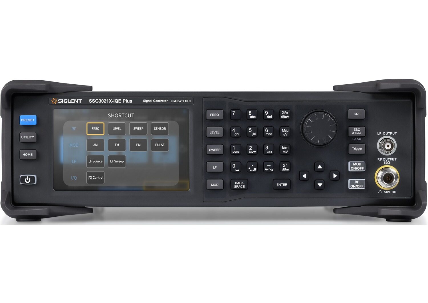 Image of Siglent ssg3021x iqe plus front telonicuk