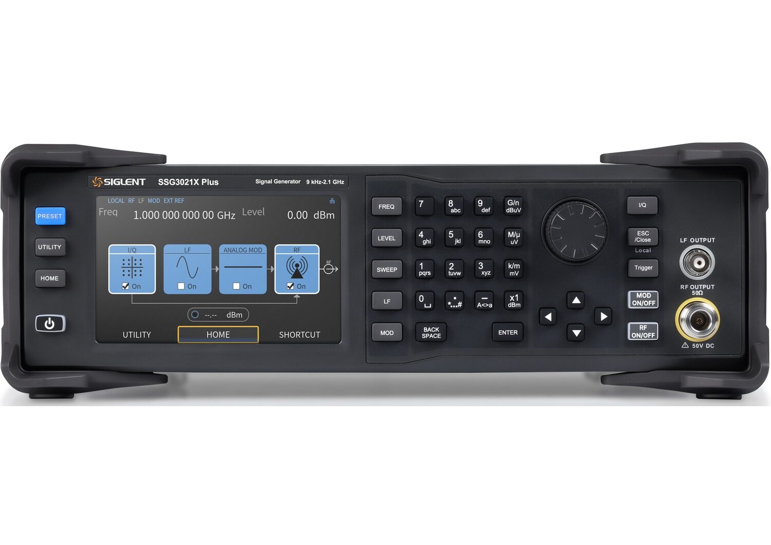 Image of Siglent ssg3021x plus front telonicuk