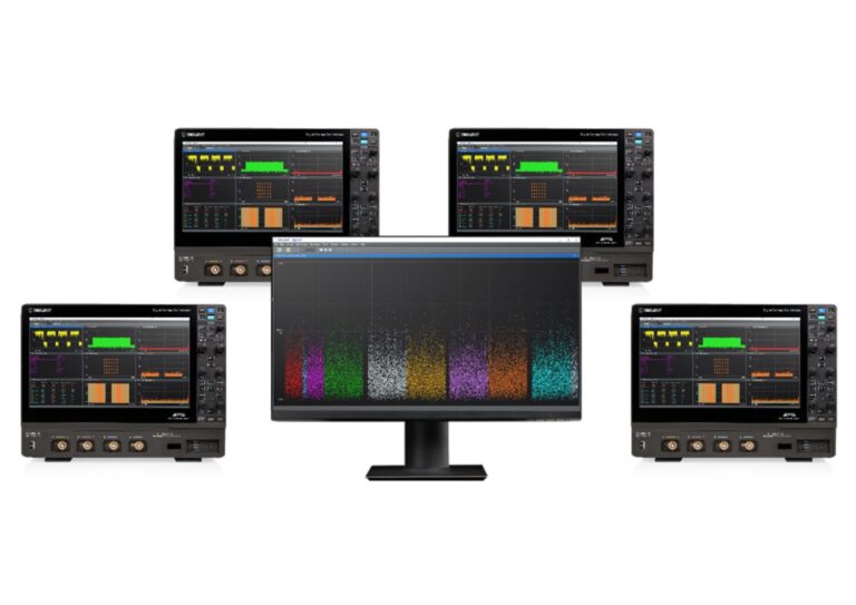 Easily share waveform datasets. Colleagues can re-analyze the data and perform measurements as if they were sitting in front of the analyzer. In addition, SigVSA natively enables saving, sharing, and analysis.<br />
